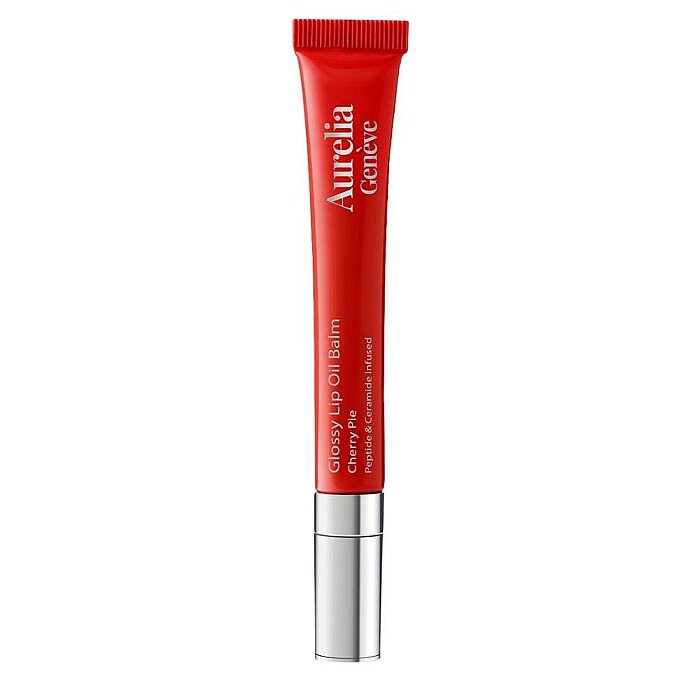 Aurelia Geneve Glossy Lip Oil Balm Cherry Pie - 1