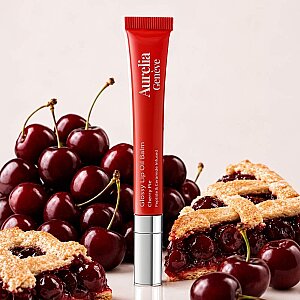 Aurelia Geneve Glossy Lip Oil Balm Cherry Pie - 2