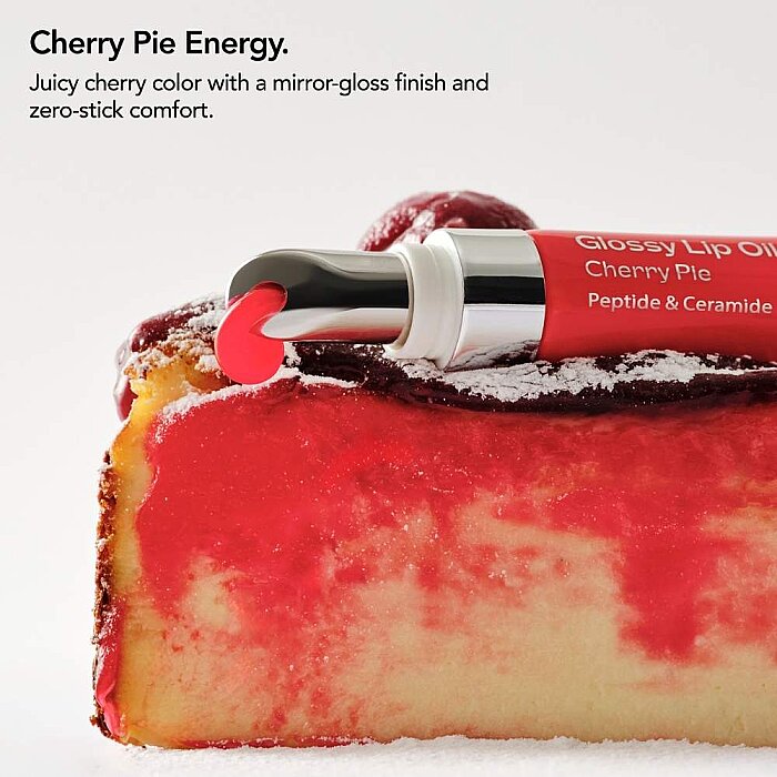 Aurelia Geneve Glossy Lip Oil Balm Cherry Pie - 4