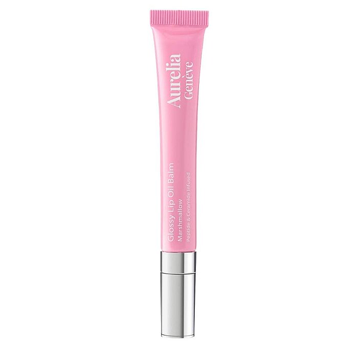 Aurelia Geneve Glossy Lip Oil Balm Marshmallow - 1