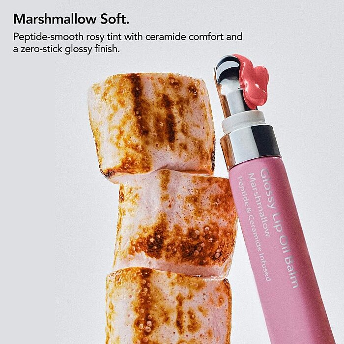 Aurelia Geneve Glossy Lip Oil Balm Marshmallow - 4