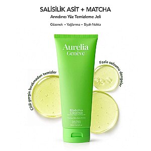 Aurelia Geneve Matcha Cleanse Glowgreen Vegan Purifying 200 Ml - 2