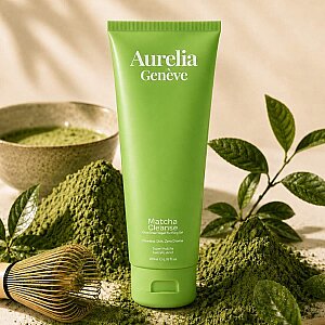 Aurelia Geneve Matcha Cleanse Glowgreen Vegan Purifying 200 Ml - 3