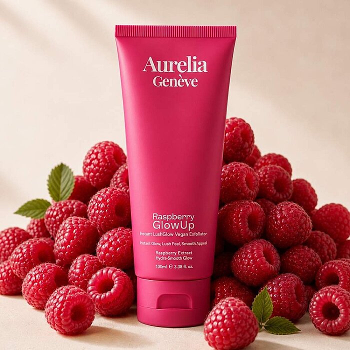 Aurelia Geneve Raspberry Glowup Vegan Exfoliator 100 Ml - 2