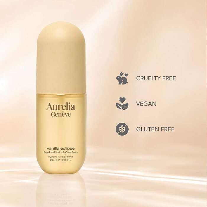 Aurelia Geneve Vanilla Eclipse Hair&Body Mist 100 Ml - 6