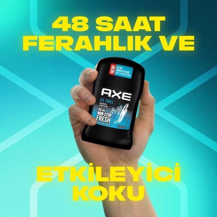 Axe Ice Chill Erkek Deo Stick 50 Ml - 3