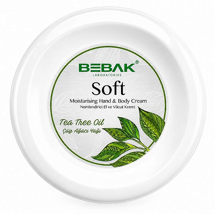 Bebak Soft Çay Ağacı Nemlendirici Bakım Kremi 300 Ml - 1