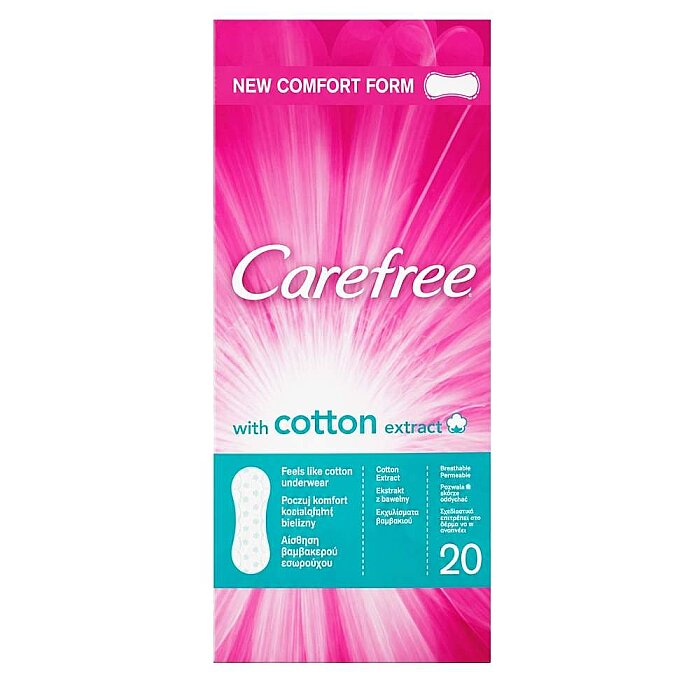 Carefree Cotton Hijyenik Ped 20'li - 1