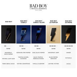 Carolina Herrera Bad Boy Cobalt Elixir Erkek Parfüm Edp 100 Ml - 6