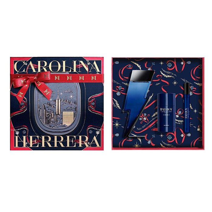 Carolina Herrera Bad Boy Cobalt Erkek Parfüm Edt 100 Ml + Deodorant Stick + Edt 10 Ml Set - 2