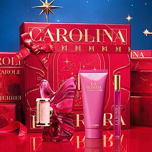 Carolina Herrera La Bomba Kadın Parfüm Edp 80 Ml + Body Lotion 100 Ml + Edp 10 Ml Set - 5