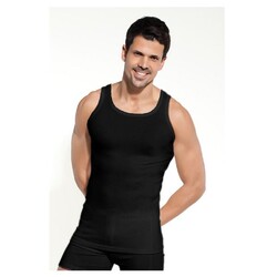 Çift Kaplan 1006 Thermal Erkek Atlet Siyah - Çift Kaplan