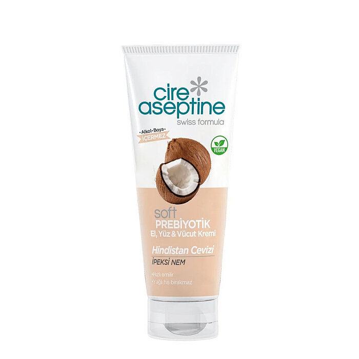 Cire Aseptine Soft Hindistan Cevizi Prebiyotikli Krem 75 Ml - 1
