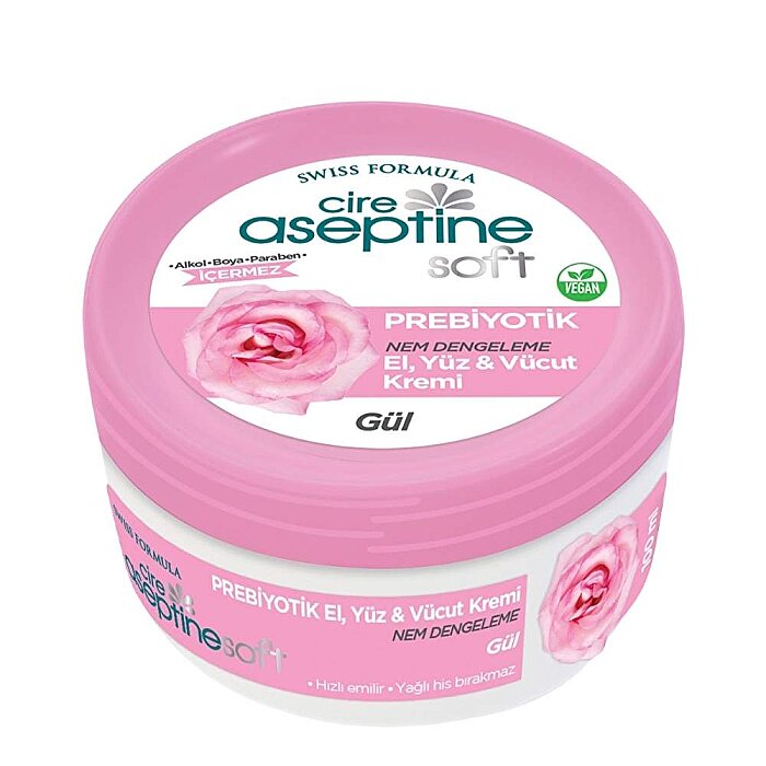 Cire Aseptine Soft Prebiyotik Gül 100 Ml - 1