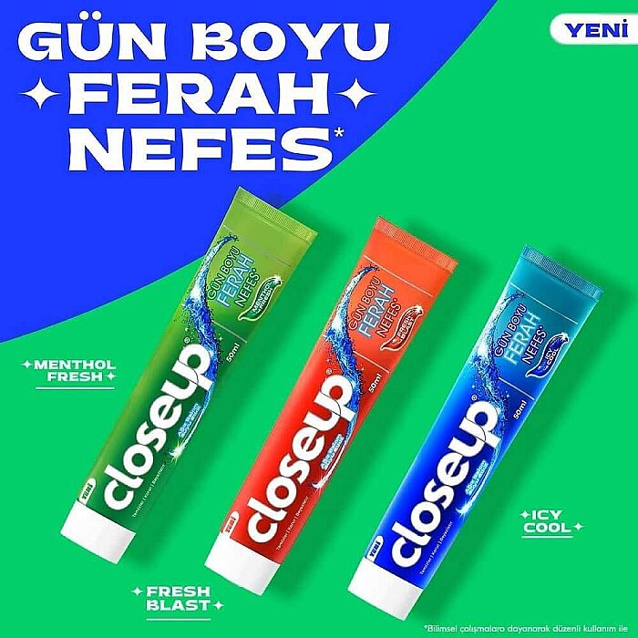 Close Up Icy Cool Diş Macunu 50 Ml - 7