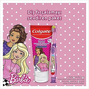 Colgate Barbie-Batman Diş Macunu 75 Ml + Fırça Set - 5