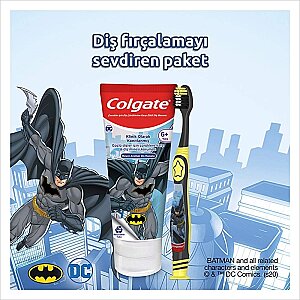 Colgate Barbie-Batman Diş Macunu 75 Ml + Fırça Set - 4