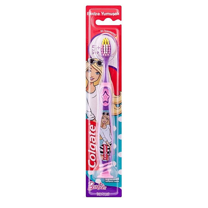 Colgate Dil Temizleyicili Ekstra Yumuşak 5+ Yaş Çocuk Diş Fırçası - 3
