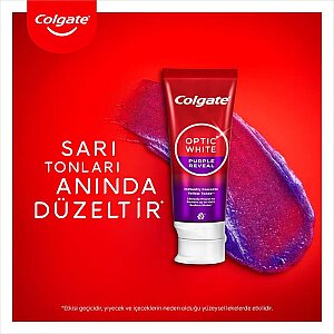 Colgate Optic White Purple Reveal Diş Macunu 75 Ml - 4