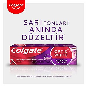 Colgate Optic White Purple Reveal Diş Macunu 75 Ml - 3