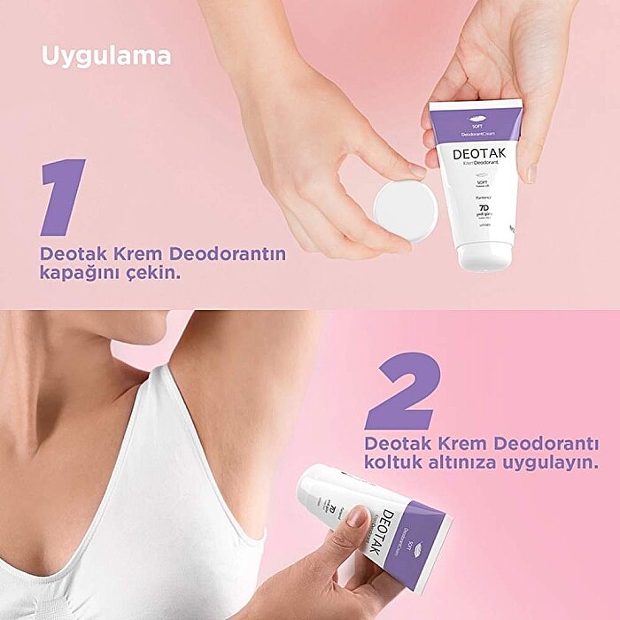 Deotak Soft Deo Krem 35 Ml - 3