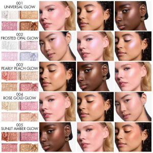 Dior Backstage Glow Maximizer Palette 005 Sunlit Amber Glow - 5