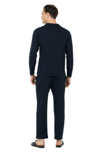 DS Damat 23005 Erkek Pijama Takımı Lacivert - 2