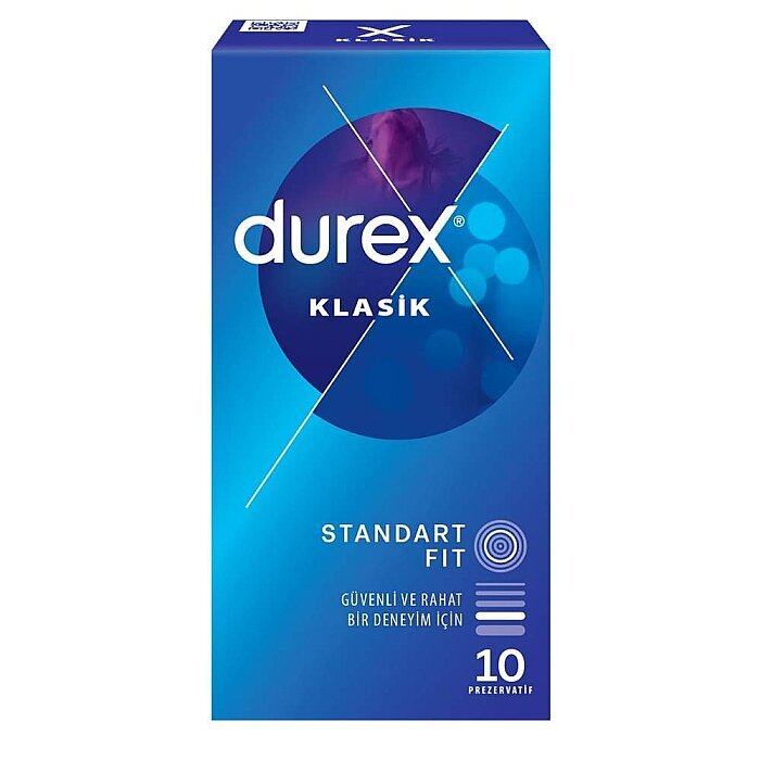 Durex Klasik Prezervatif 10'lu - 1