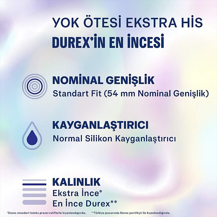 Durex Yok Ötesi Ekstra His Prezervatif 10'lu - 3