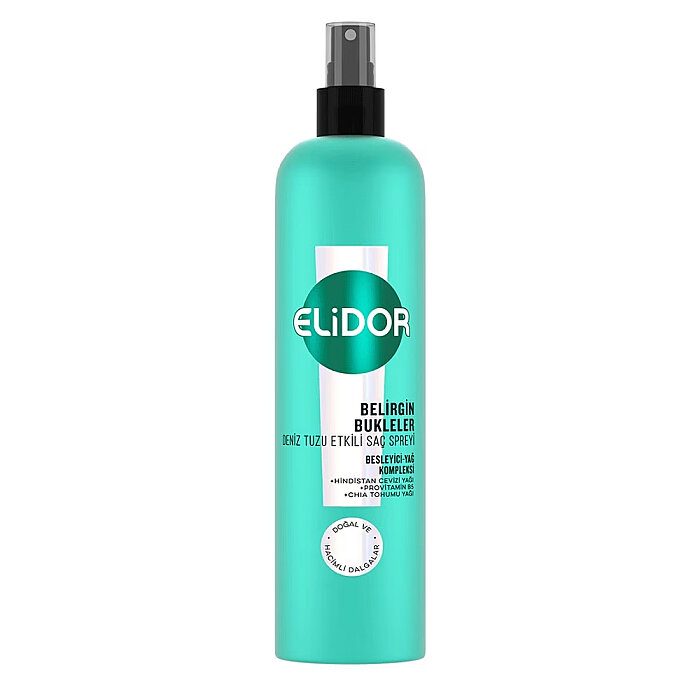 Elidor Belirgin Bukleler Deniz Tuzu Etkili Saç Spreyi 190 Ml - 1