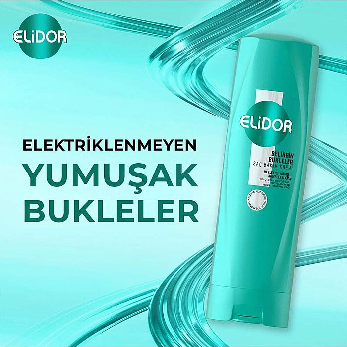 Elidor Belirgin Bukleler Saç Kremi 350 Ml - 2