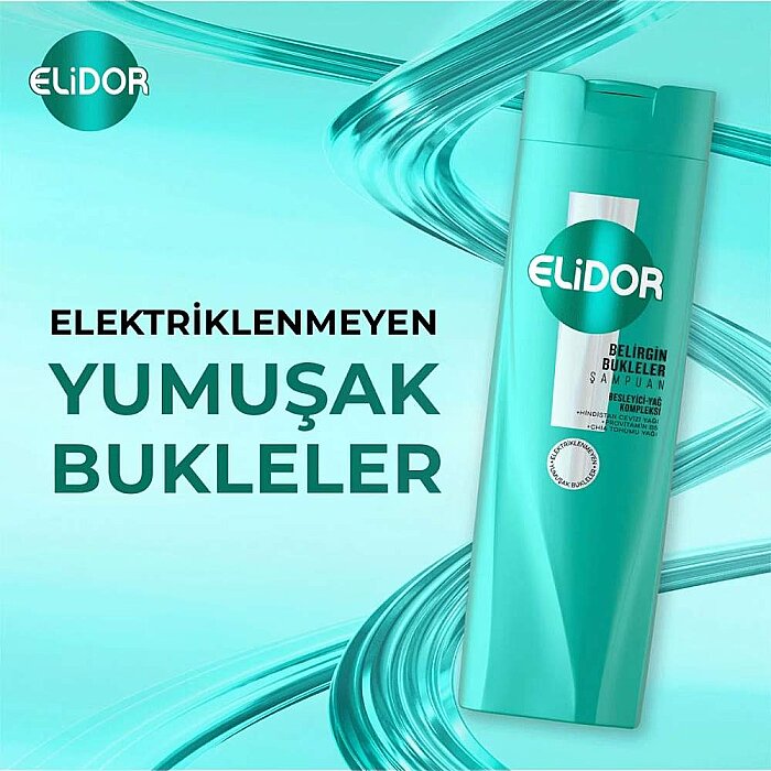 Elidor Belirgin Bukleler Şampuan 400 Ml - 2