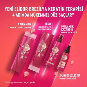Elidor Brezilya Keratin Terapisi Bakım Kürü 90 Ml - 7