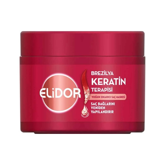 Elidor Brezilya Keratin Terapisi Saç Bakım Maskesi 220 Ml - 1