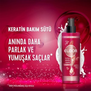 Elidor Brezilya Keratin Terapisi Sıvı Saç Bakım Sütü 200 Ml - 3