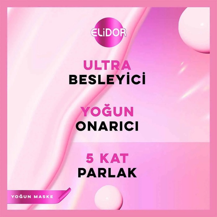 Elidor Ultra Işıltılı Saç Bakım Maskesi 220 Ml - 4