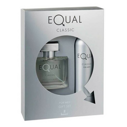 Equal for Men Classic Erkek Parfüm Edt 75 Ml + Deodorant 150 Ml Set - Hunca
