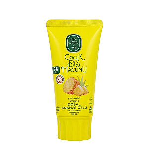 Eyüp Sabri Tuncer Doğal Ananas Özlü 2-6 Yaş Çocuk Diş Macunu 60 Ml - Eyüp Sabri Tuncer