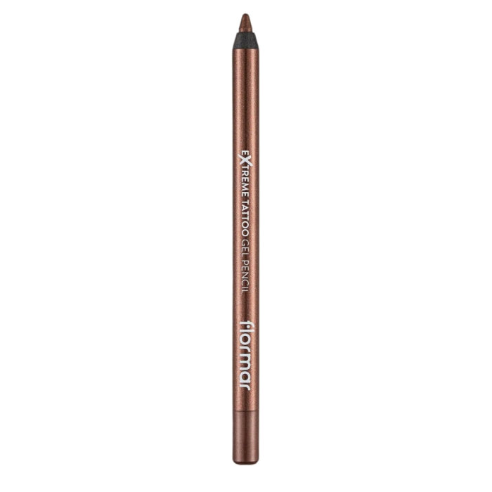 Flormar Extreme Tattoo Gel Pencil 001 Glitzy Brown - 1