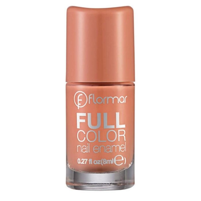 Flormar Full Color Nail Enamel Oje FC45 Peach Sparkler - 1
