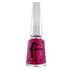Flormar Glitter Nail Enamel Oje GL03 Ruby Light - Flormar