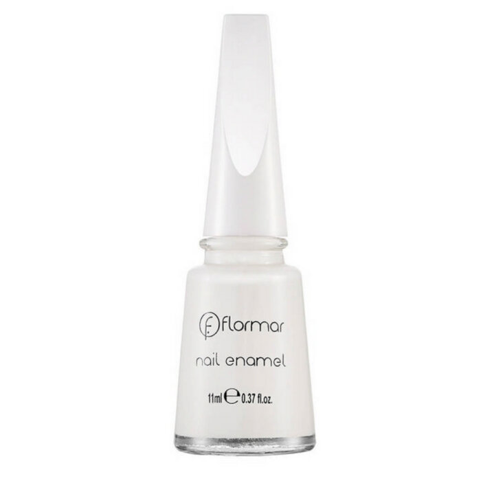 Flormar Nail Enamel Oje 310 Snow White - 1