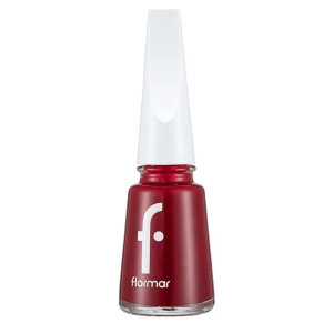 Flormar Oje Nail Enamel 406 Dark Red New - Flormar