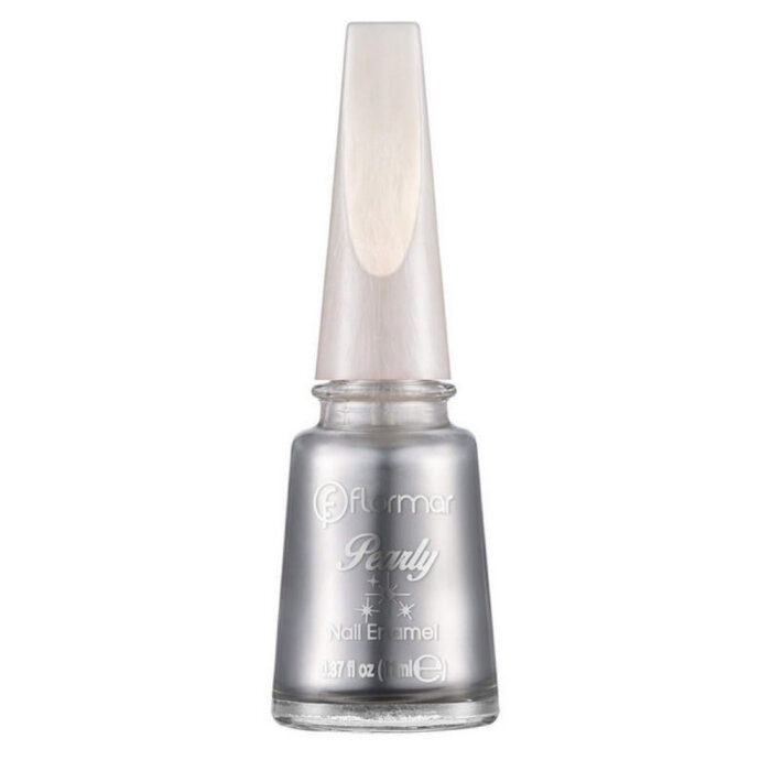Flormar Pearly Nail Enamel Oje 102 Light Silver - 1
