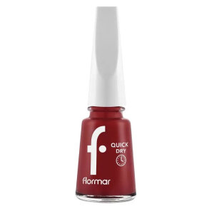 Flormar Quick Dry Nail Enamel Oje QD04 Red Flag - 1