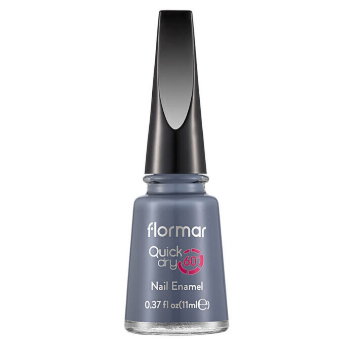 Flormar Quick Dry Nail Enamel Oje QD27 Prussian Blue - 1
