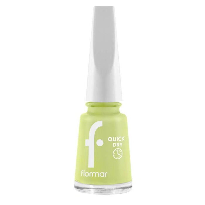 Flormar Quick Dry Nail Enamel Oje QD43 Green First - 1