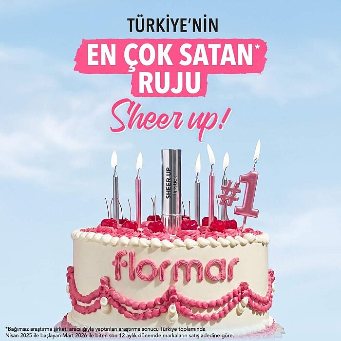 Flormar Sheer Up Lipstick 009 - 7