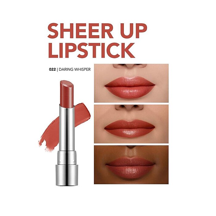 Flormar Sheer Up Lipstick 022 - 3