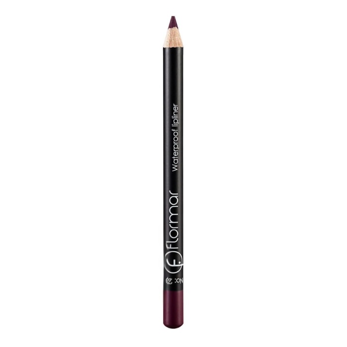 Flormar Waterproof Lipliner Dudak Kalemi 224 Saturated Bordeaux - 1